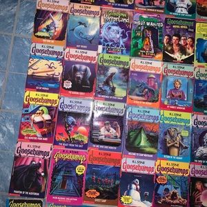 Goosebump vintage Title books